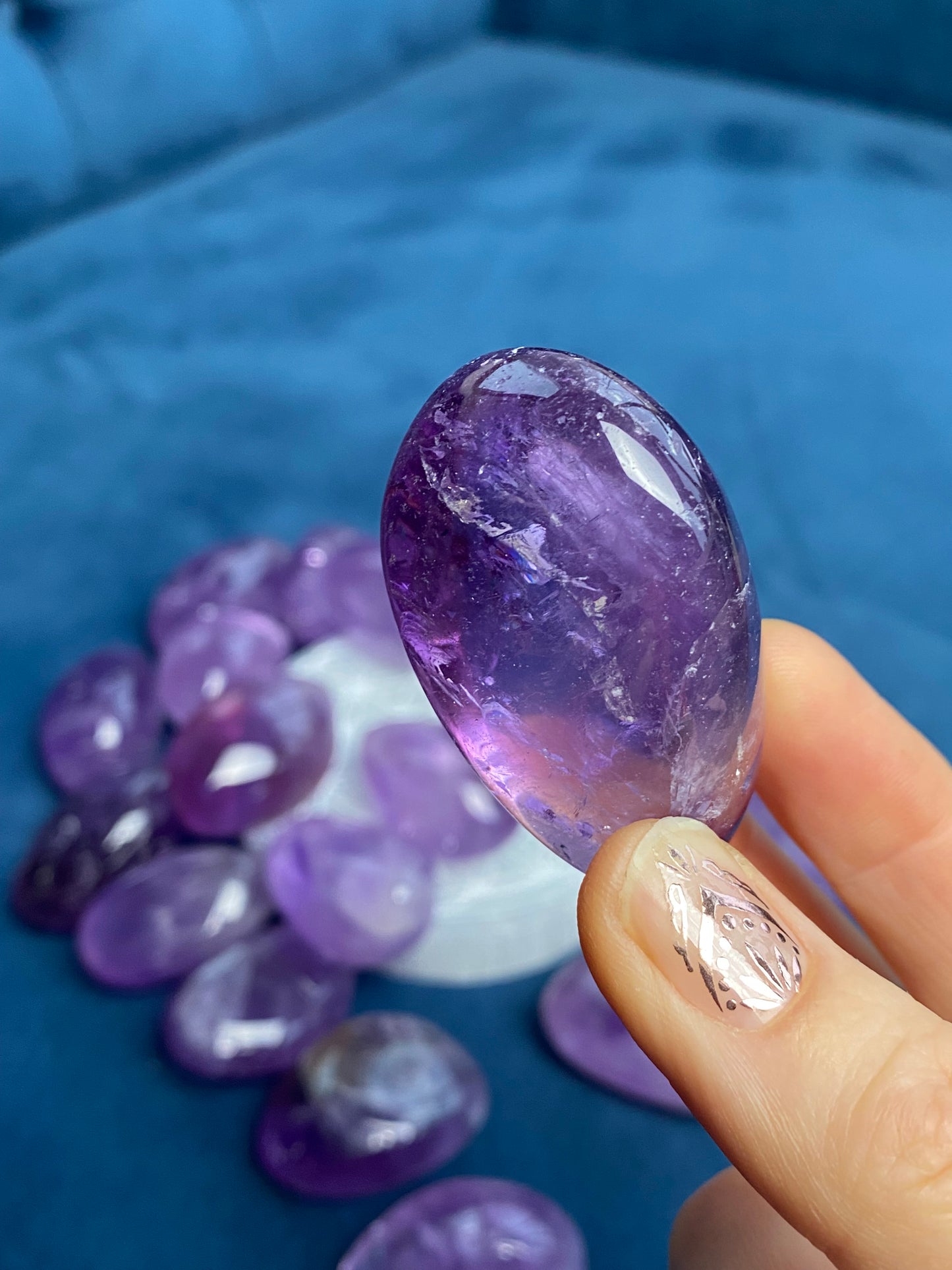 Amethyst HQ Trommelstein XXL