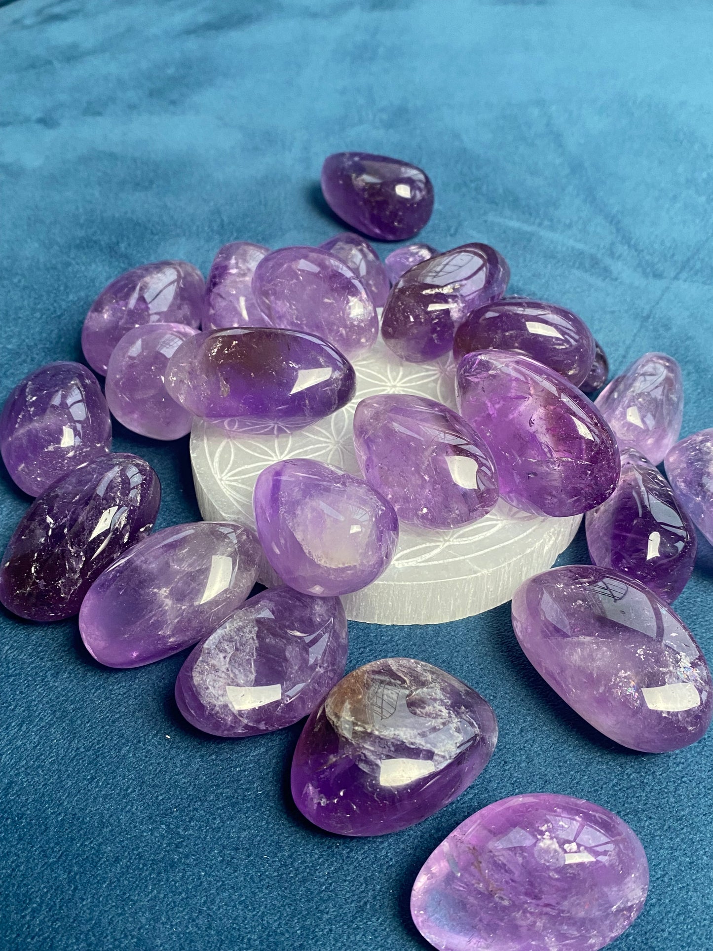 Amethyst HQ Trommelstein XXL
